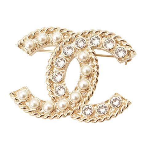 chanel classic cc brooch|faux Chanel brooches and pins.